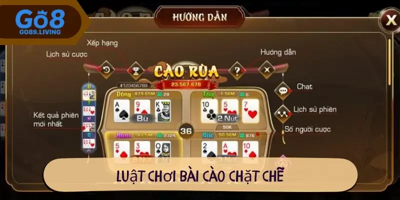 Luật chơi bài cào chặt chẽ